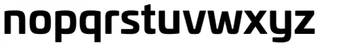 Univia Pro Bold Font LOWERCASE