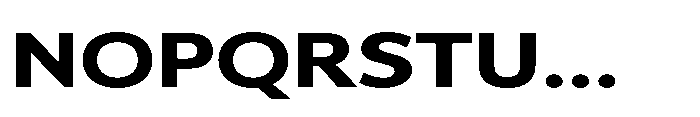 Univra Black Expanded Font UPPERCASE