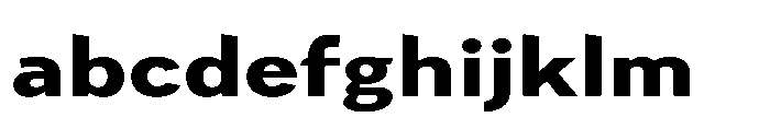 Univra Black Expanded FONT