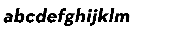Univra Black Slanted FONT
