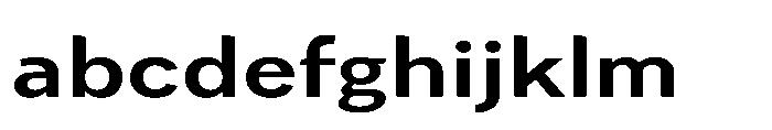Univra Bold Expanded FONT