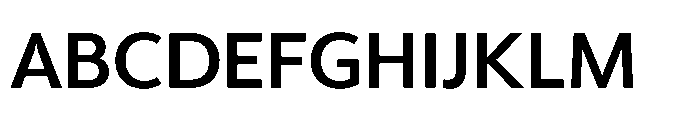 Univra Bold Font UPPERCASE