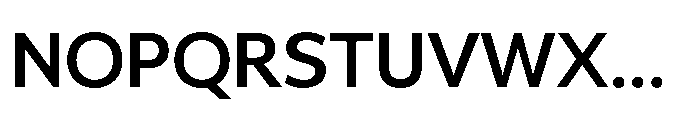 Univra Bold Font UPPERCASE