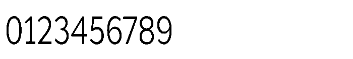 Univra Condensed Font OTHER CHARS
