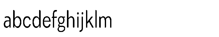 Univra Condensed FONT