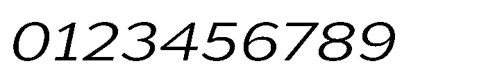 Univra Expanded Slanted Font OTHER CHARS