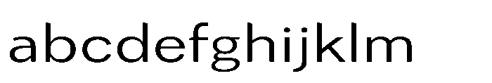 Univra Expanded FONT