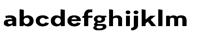 Univra Extra Bold Expanded FONT