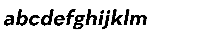 Univra Extra Bold Slanted FONT