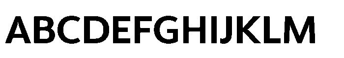Univra Extra Bold Font UPPERCASE
