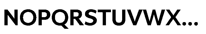 Univra Extra Bold Font UPPERCASE