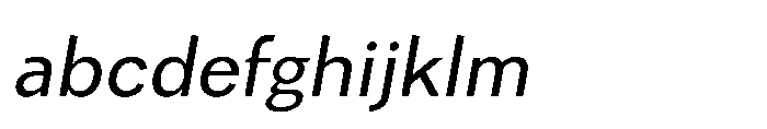 Univra Medium Slanted FONT