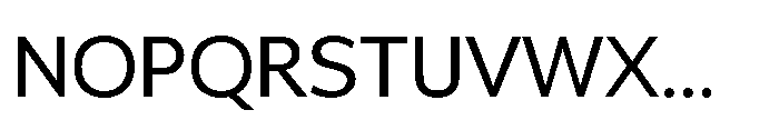 Univra Medium Font UPPERCASE