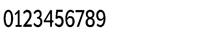 Univra Semi Bold Condensed Font OTHER CHARS