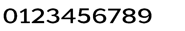 Univra Semi Bold Expanded Font OTHER CHARS
