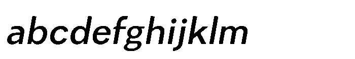 Univra Semi Bold Slanted FONT