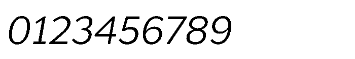 Univra Slanted Font OTHER CHARS