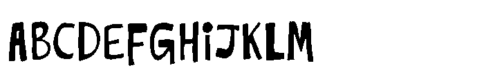 Unka Mocha Font UPPERCASE
