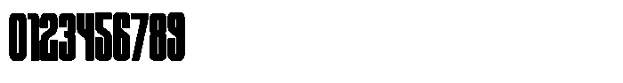 Unlimited Bold Ultra Condensed Font OTHER CHARS
