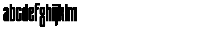 Unlimited Bold Ultra Condensed FONT