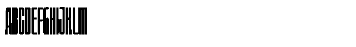 Unlimited Light Ultra Condensed Font UPPERCASE