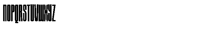 Unlimited Light Ultra Condensed Font UPPERCASE