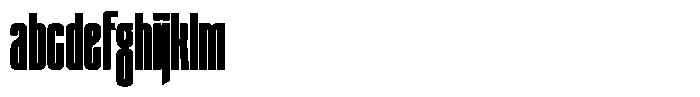 Unlimited Semi Bold Ultra Condensed FONT