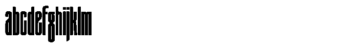Unlimited Ultra Condensed FONT