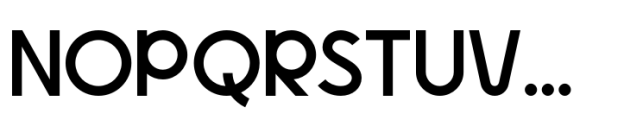 Unoset St Regular Font UPPERCASE