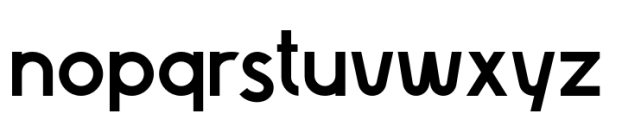 Unoset St Regular Font LOWERCASE