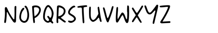 Unplug Notes Regular Font UPPERCASE