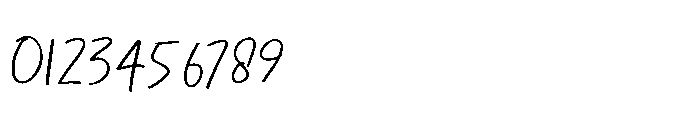 Unstoppable Font OTHER CHARS