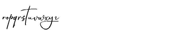 Unstoppable Font LOWERCASE