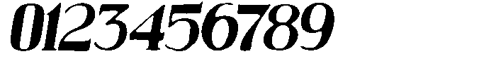 Untold Chapter Serif Slant Font OTHER CHARS
