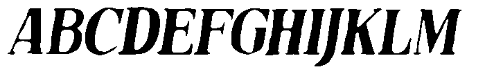 Untold Chapter Serif Slant FONT