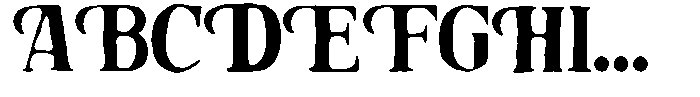 Untold Chapter Serif Font UPPERCASE
