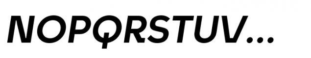 Unytour Display Bold Italic Font UPPERCASE