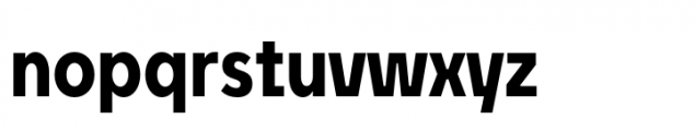 Unytour Extra Bold Condensed Font LOWERCASE