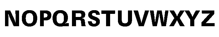 UN 11ST Bold Instance Font UPPERCASE