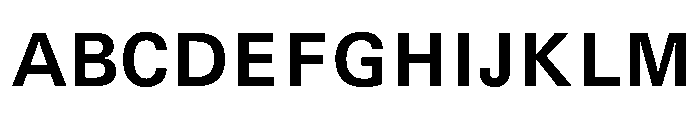 UN 11ST Bold Font UPPERCASE