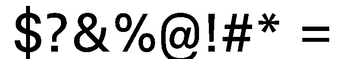 UN 11ST Regular Instance Font OTHER CHARS