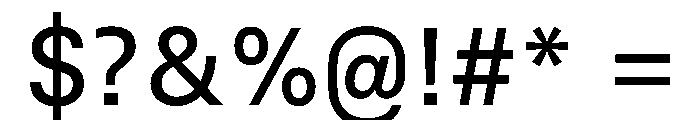 UN 11ST Regular Font OTHER CHARS