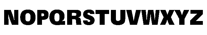 UN 11ST Ultra Instance Font UPPERCASE