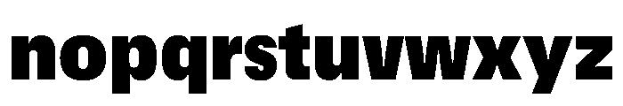 UN 11ST Ultra Instance Font LOWERCASE