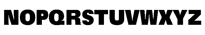 UN 11ST Ultra Font UPPERCASE
