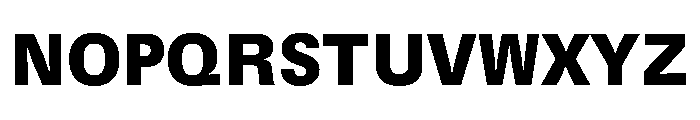 UN11ST Black Font UPPERCASE
