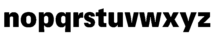 UN11ST Black Font LOWERCASE
