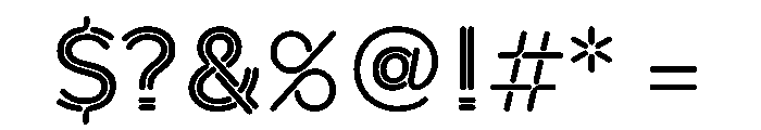 UNDOSans Medium Font OTHER CHARS