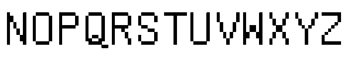 Unifont Font UPPERCASE