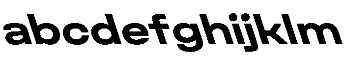 Unifora ExpandedBoldRetalic Instance FONT
